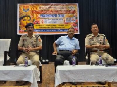 Agartala: Police Step Up Festival Preparedness Ahead of Durga Puja