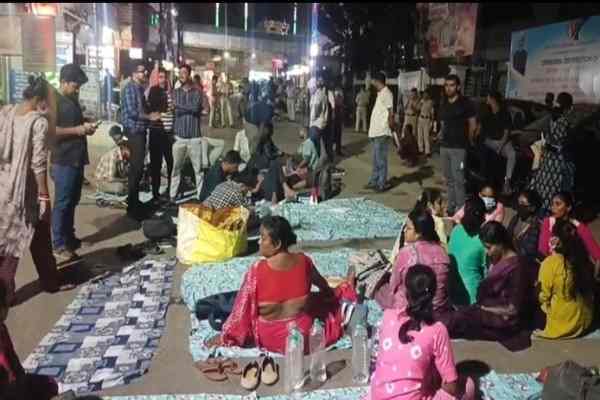 TET-1 qualified candidates protest in Agartala over delay in recruitment. CM Dr Manik Saha urges to end the stir