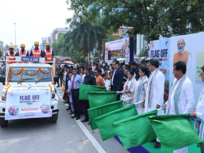 Agartala Gets 10 Rapid Response Vehicles, Water Projects